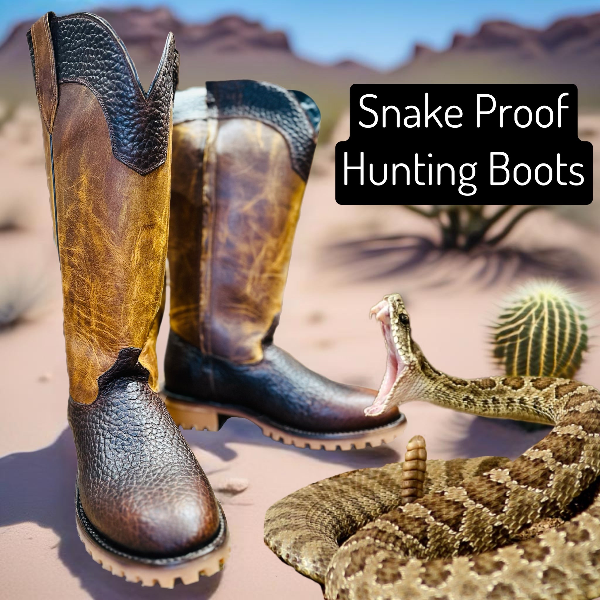 Austin - Snake Proof Bison Hunting Boot