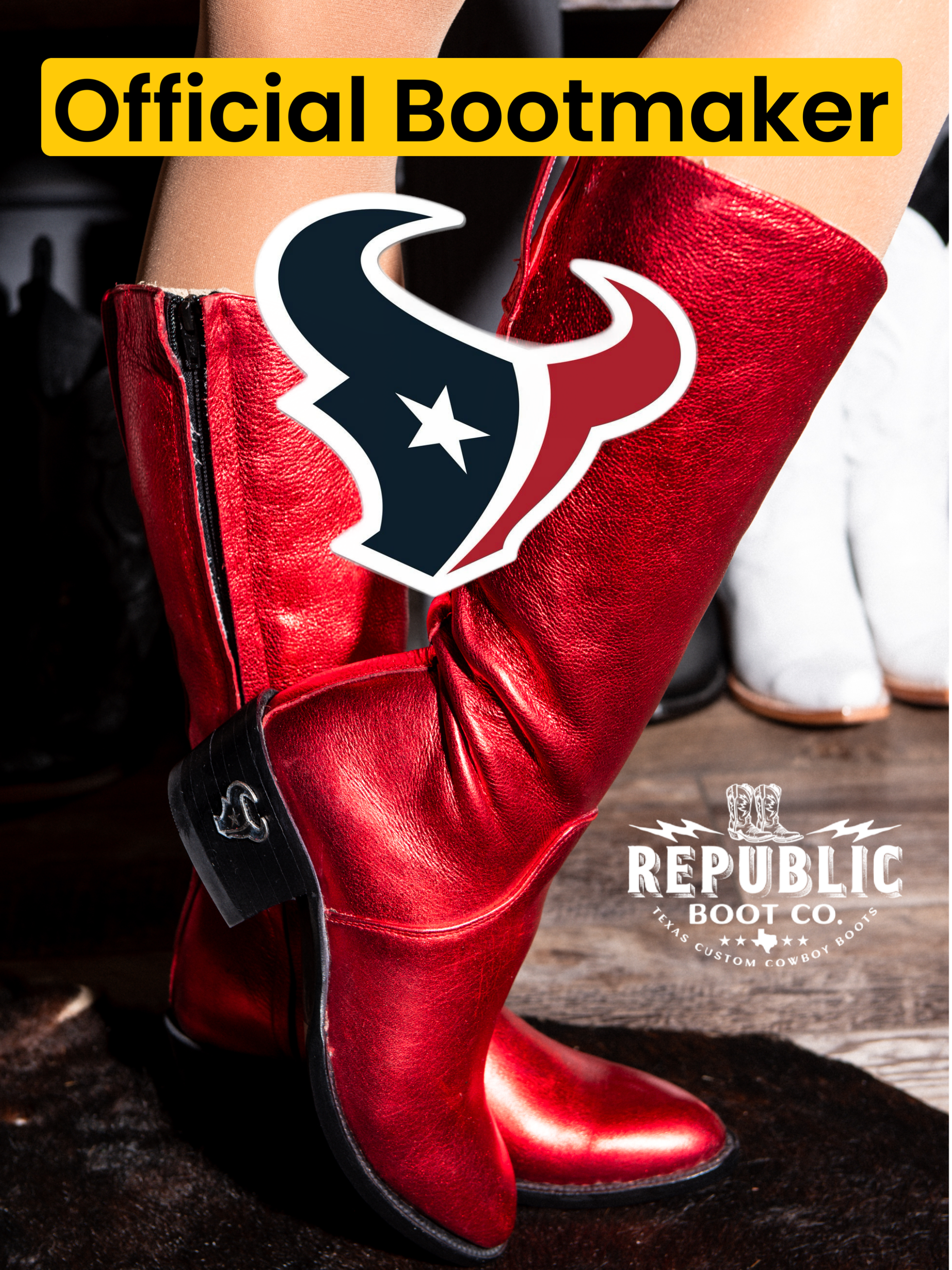 Texan Cheerleader (Made to Order)