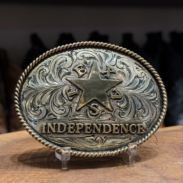 Texas Independence Buckle