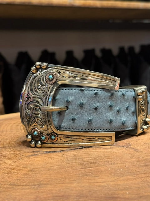 Turquoise 2 Step Buckle Set