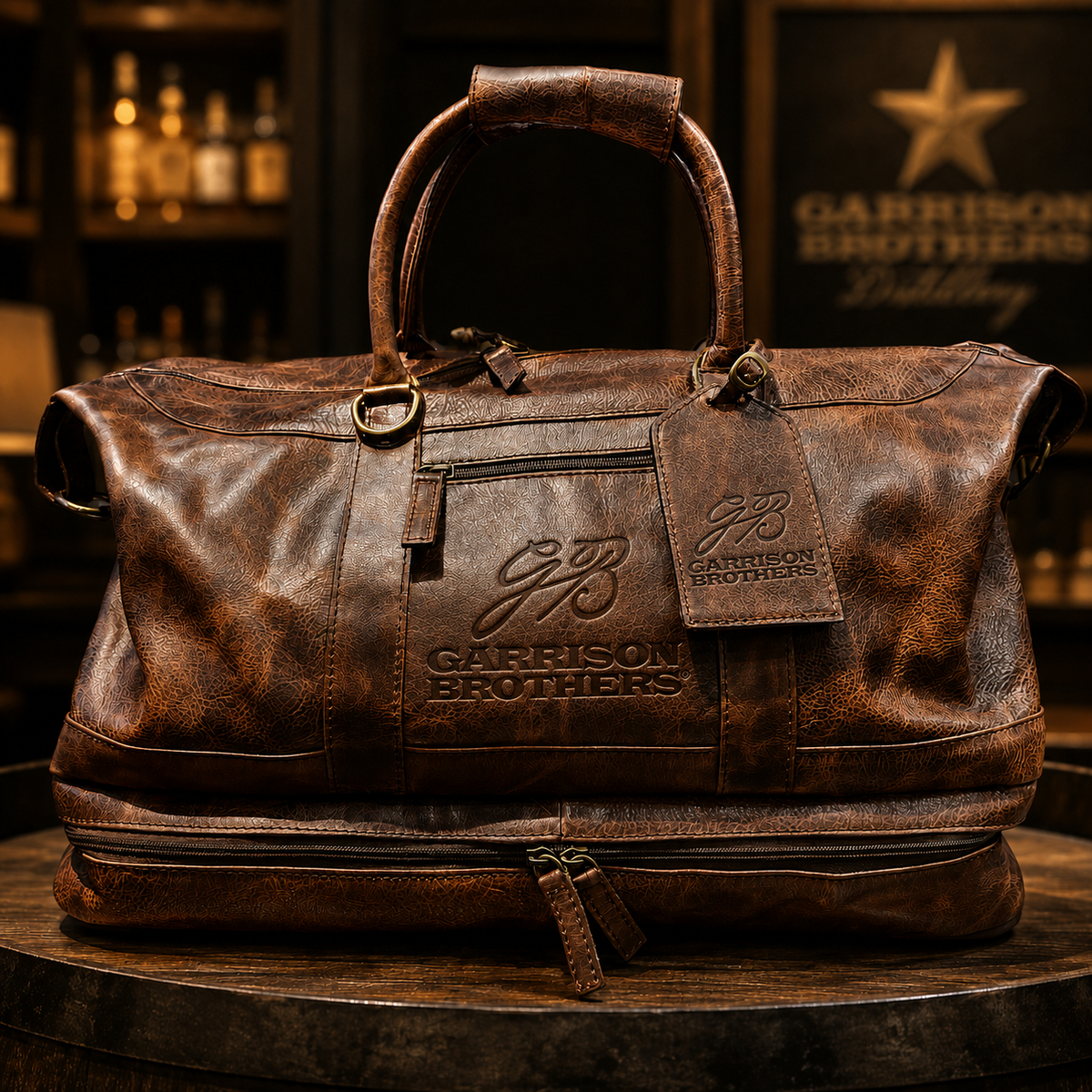 Texas Weekender Duffle & Boot Bag - Oil Tanned