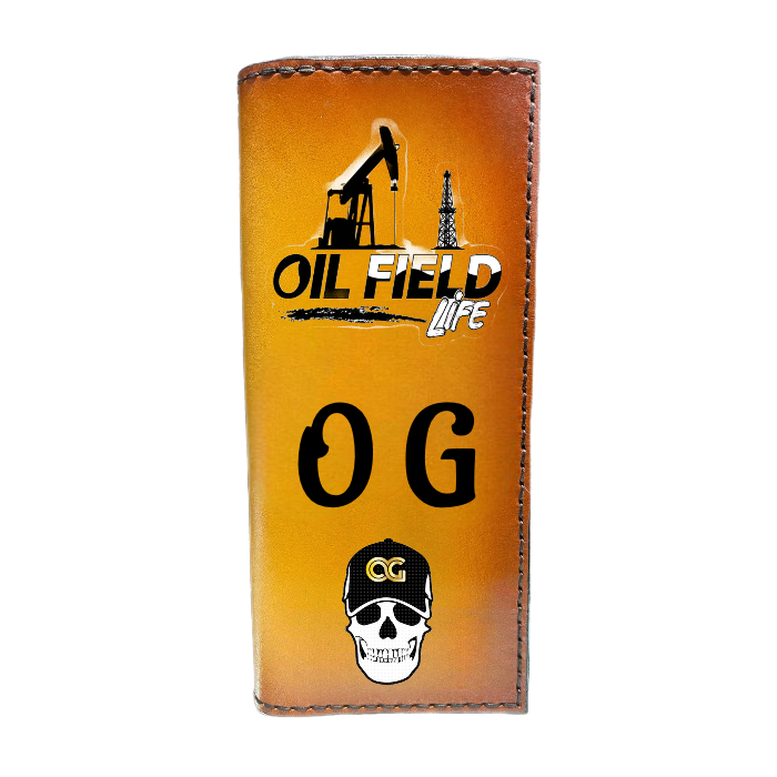 Leather Tally Book - Custom Handmade