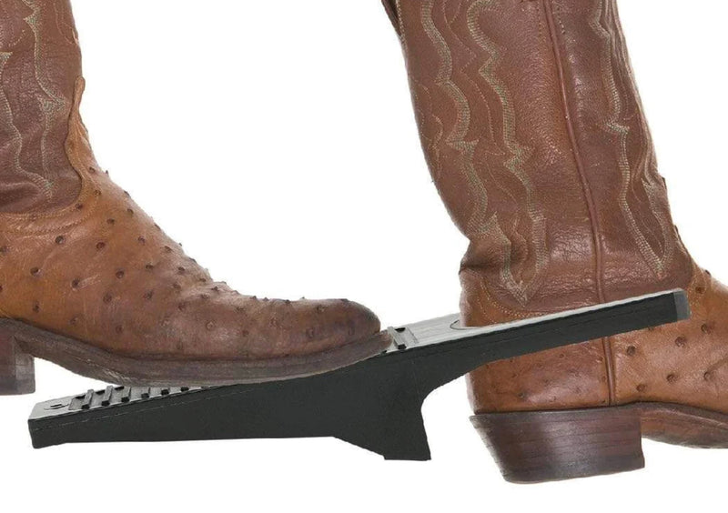 The Old Western Boot Jack - Boot Puller - Shoe Remover - Gray Croc