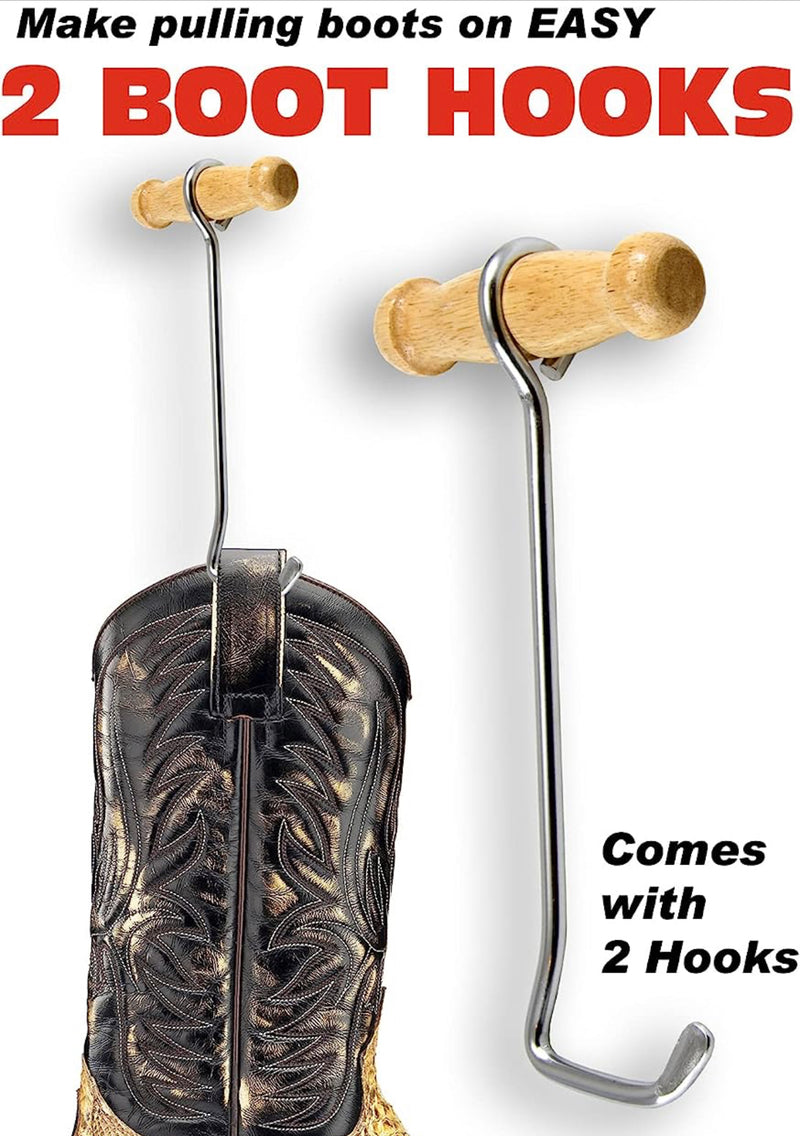 Extra Long Boot Hooks - Stages West