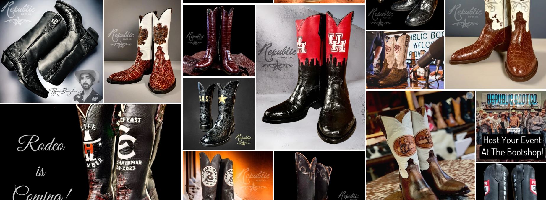 Republic Boot Co. Texas Custom Cowboy Boots Legendary Houston