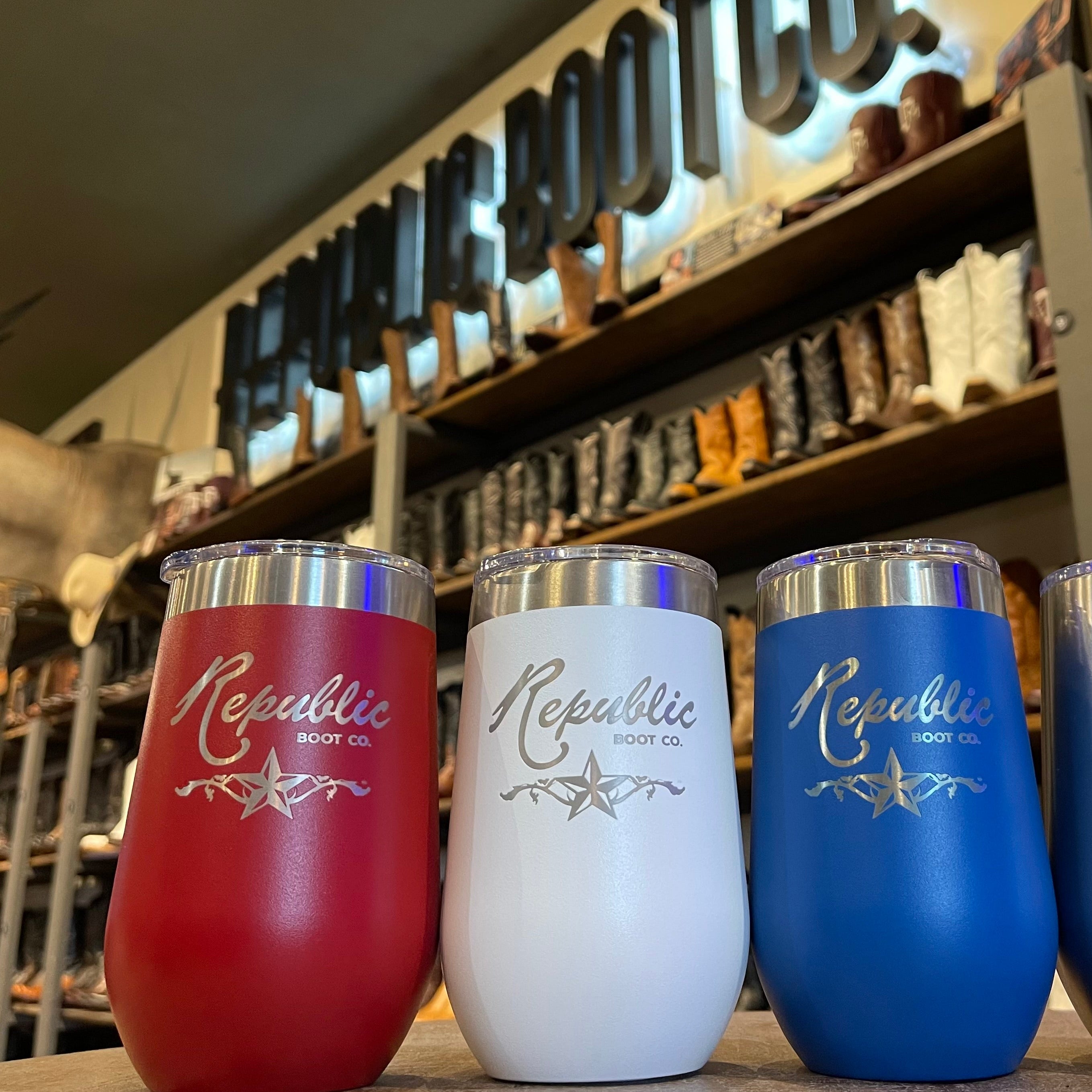 Come & Take It - Wine Tumblers (12oz)