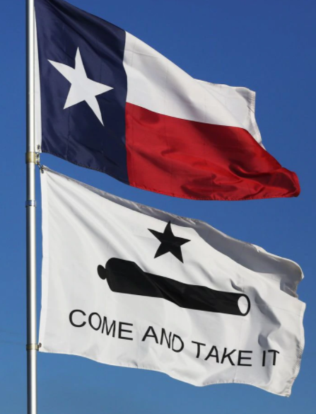 3x5 Poly - Der große einsame Stern Texas Flagge